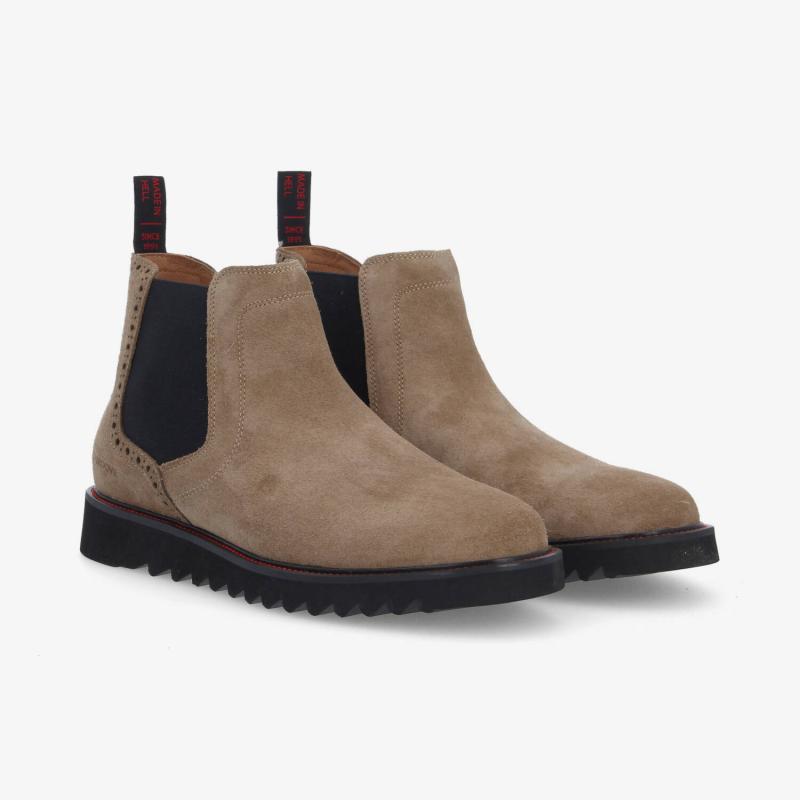 RIPPLE CHELSEA M - SUEDE - BEIGE